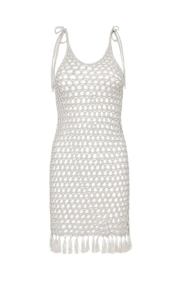 Crochet Mini Dress Resort-wea